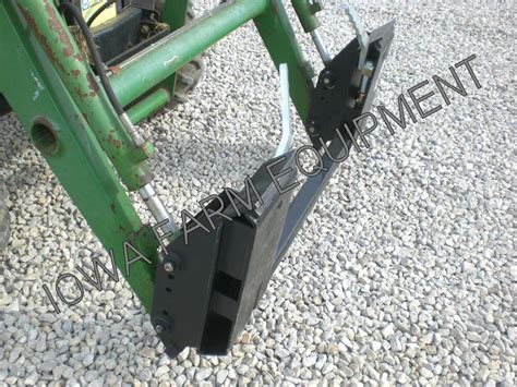 jd d160 pin-on loader to skid steer quick attach adapter|john deere pin on adapter.